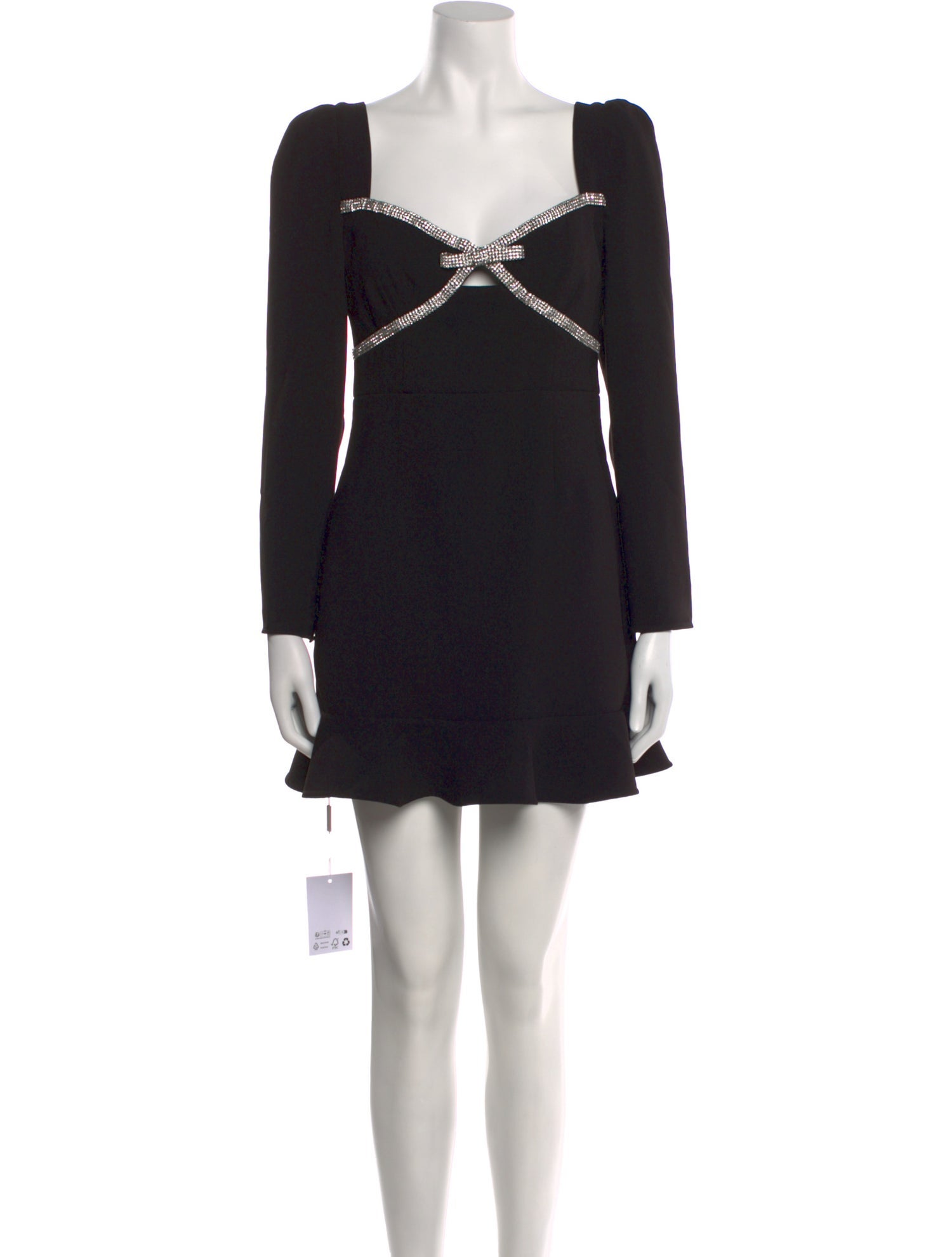 Self-Portrait Square Neckline Mini Dress w/ Tags