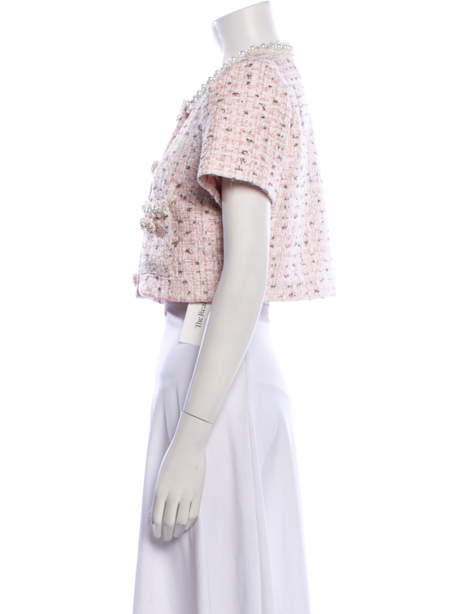 Self-Portrait Tweed Pattern Bolero