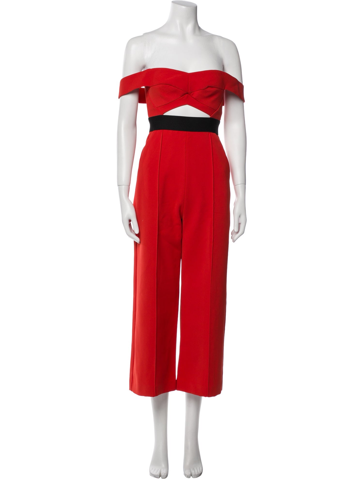 Self-Portrait Off-The-Shoulder Jumpsuit w/ Tags