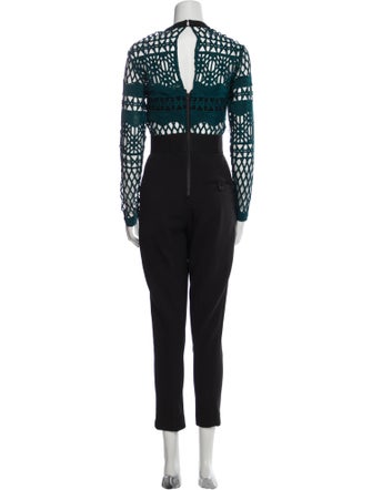 Self-Portrait Crew Neck Jumpsuit