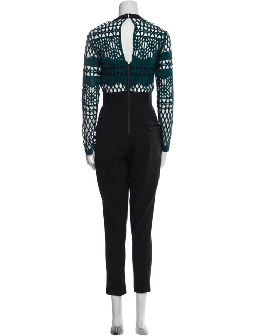 Self-Portrait Crew Neck Jumpsuit