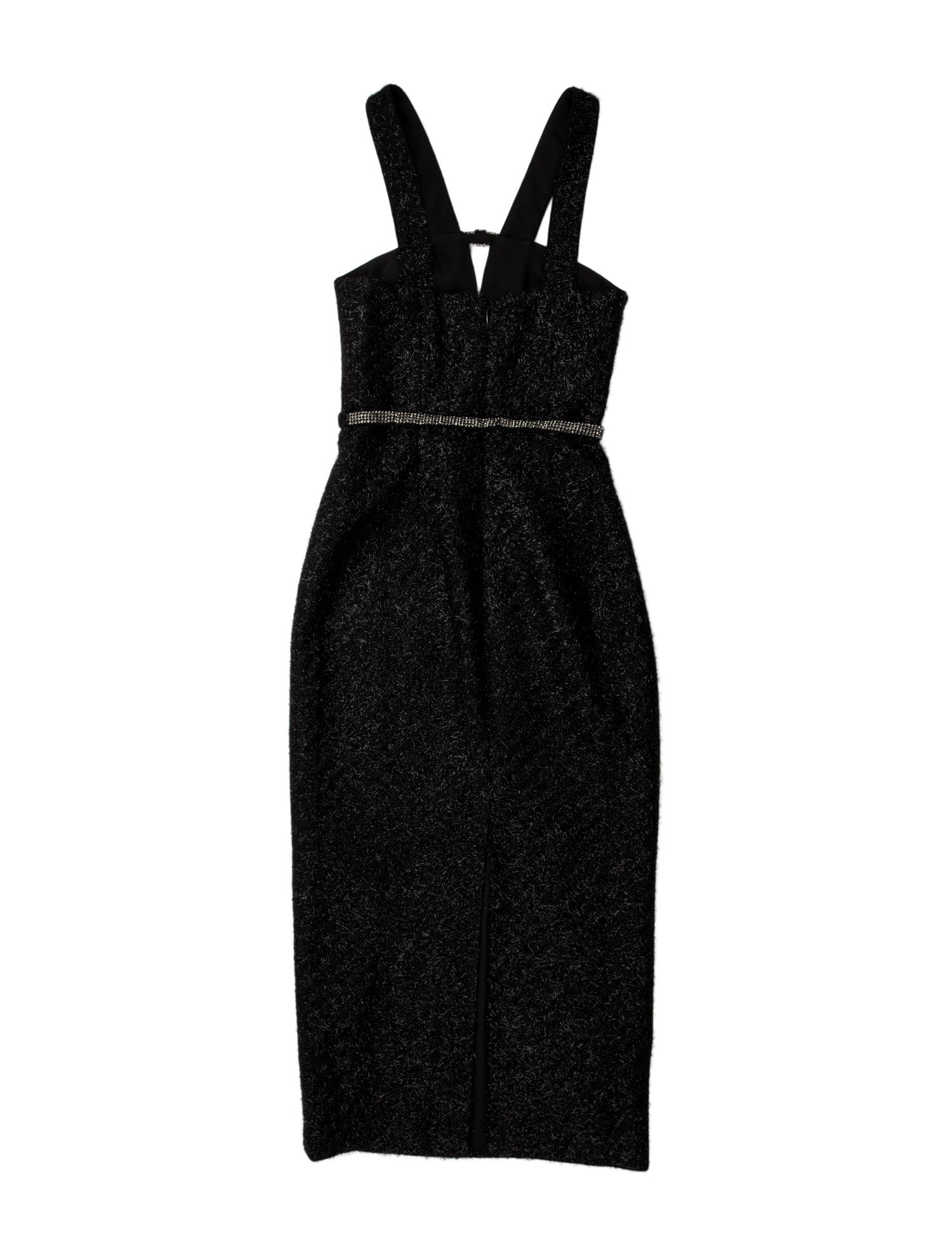 Self-Portrait V-Neck Midi Length Dress