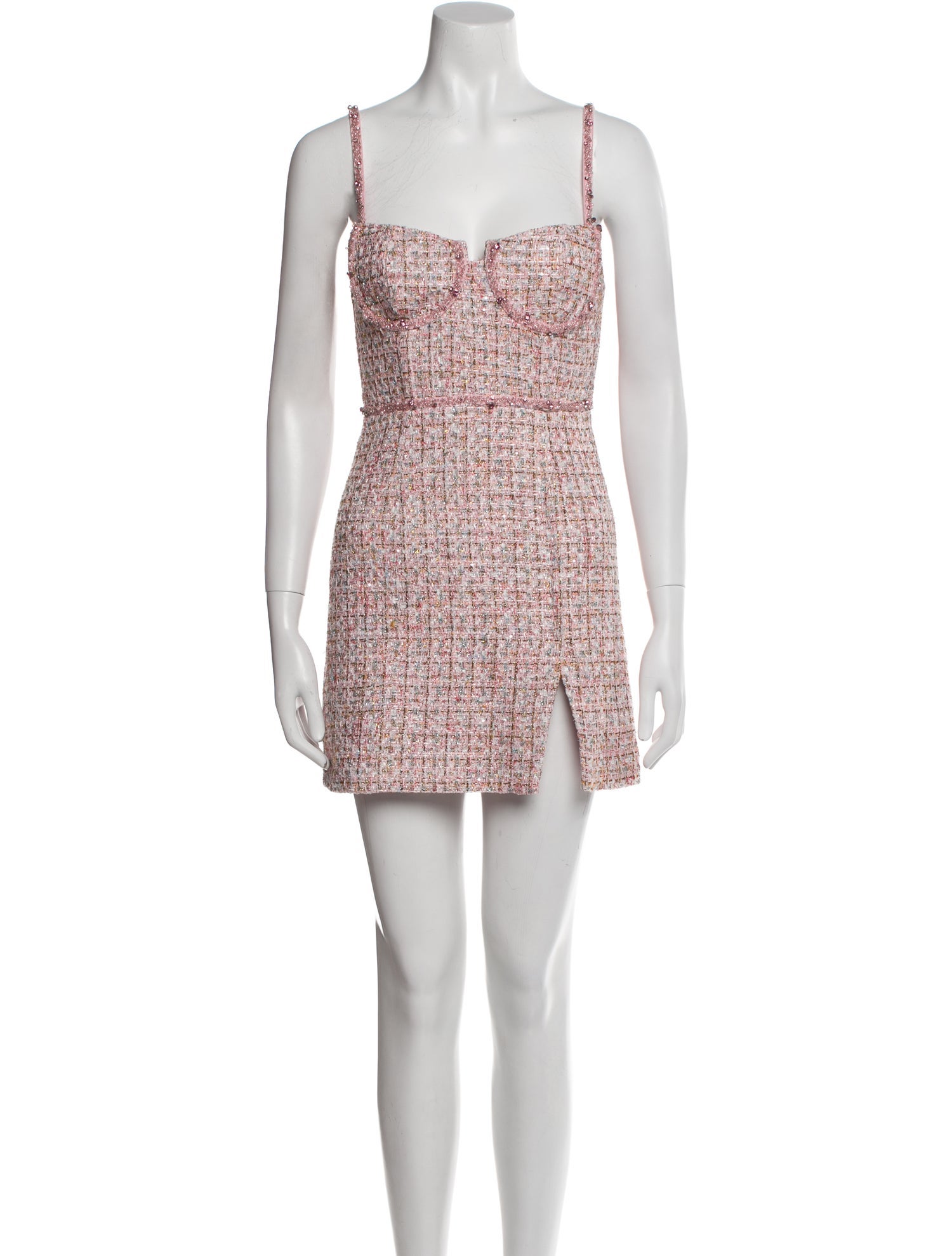 Self-Portrait Printed Mini Dress