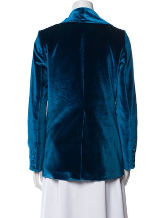 Self-Portrait Velvet Blazer