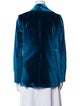 Self-Portrait Velvet Blazer