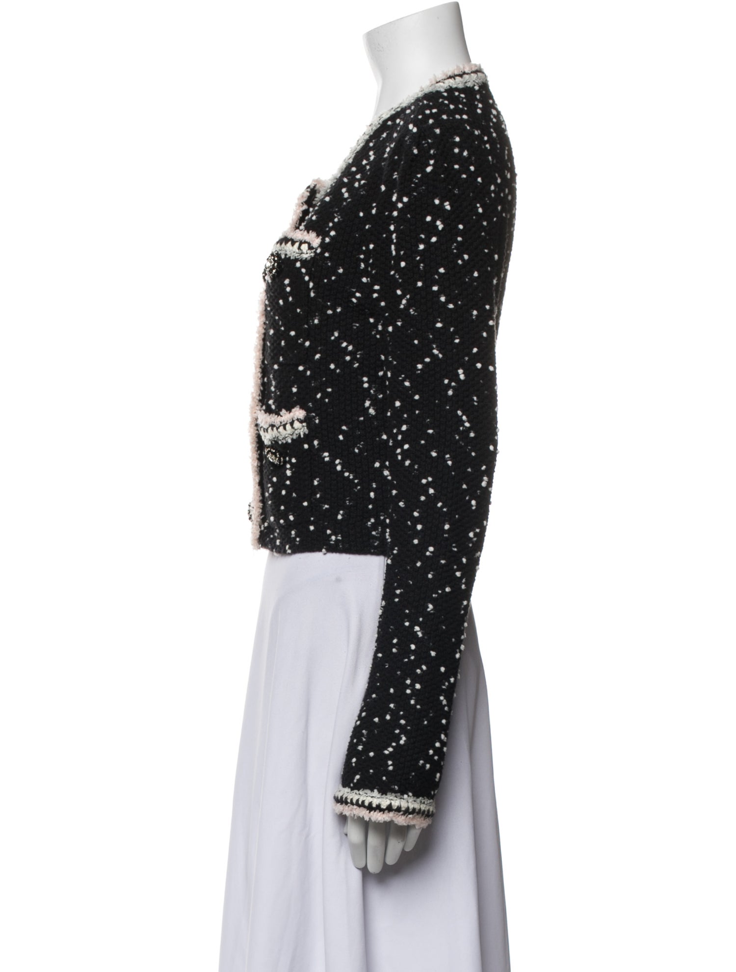 Self-Portrait 2023 Printed Evening Jacket