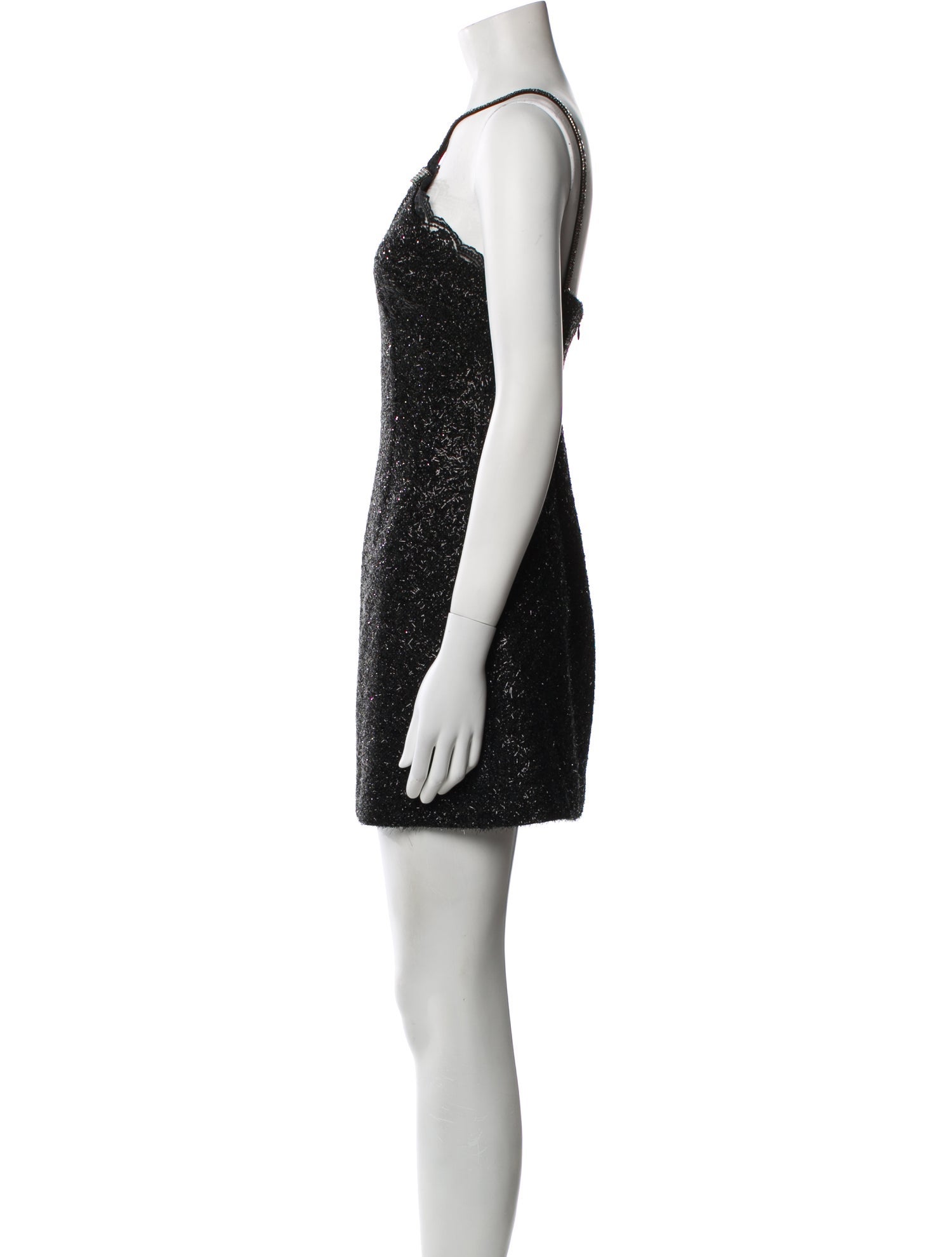 Self-Portrait Halterneck Mini Dress