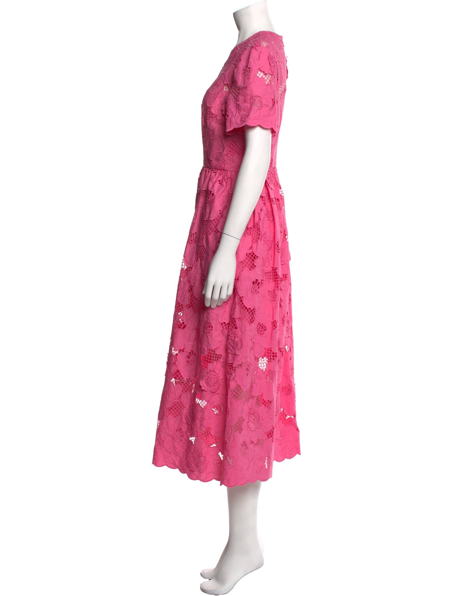 Self-Portrait Floral Print Long Dress