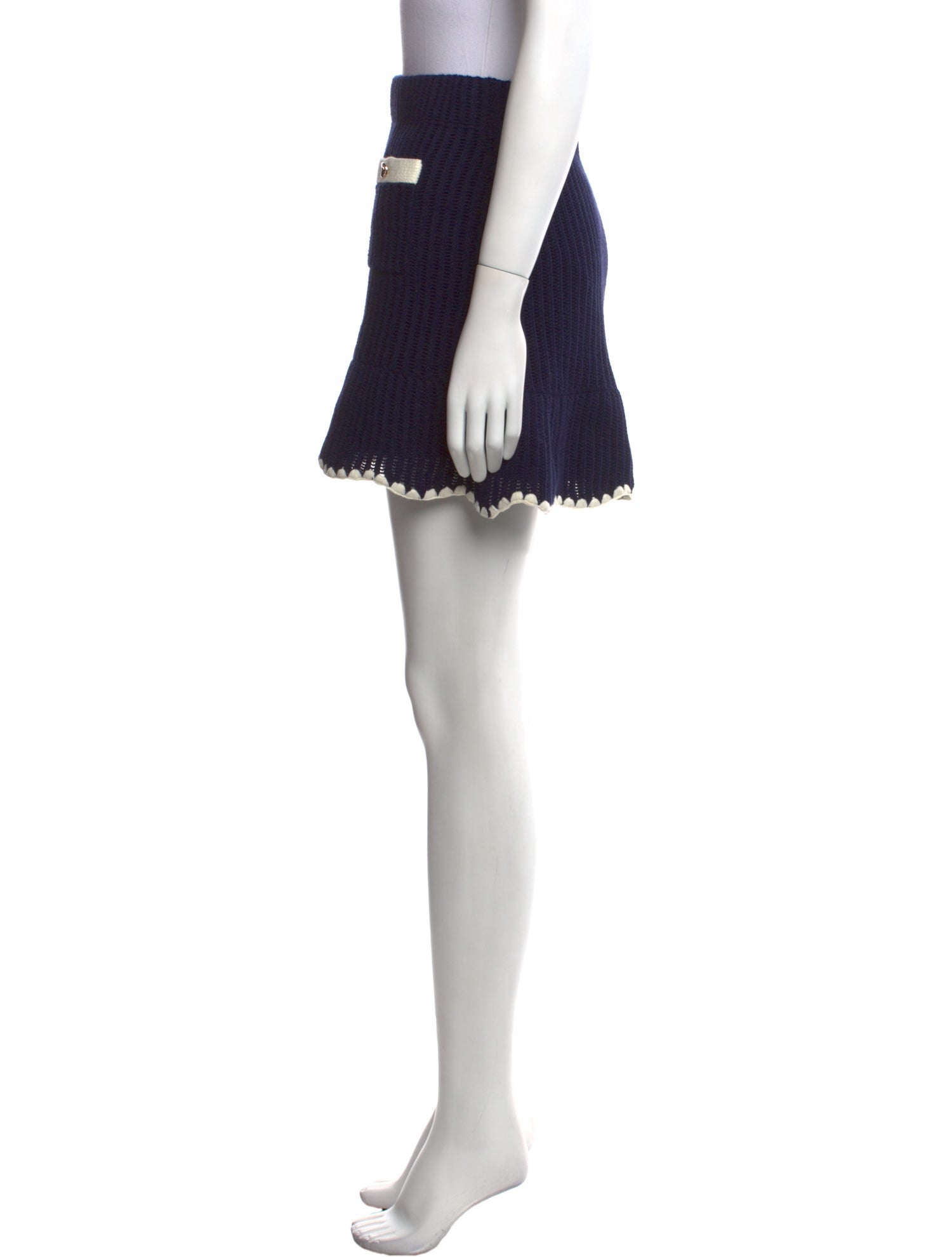 Self-Portrait Mini Skirt