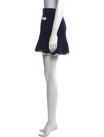 Self-Portrait Mini Skirt