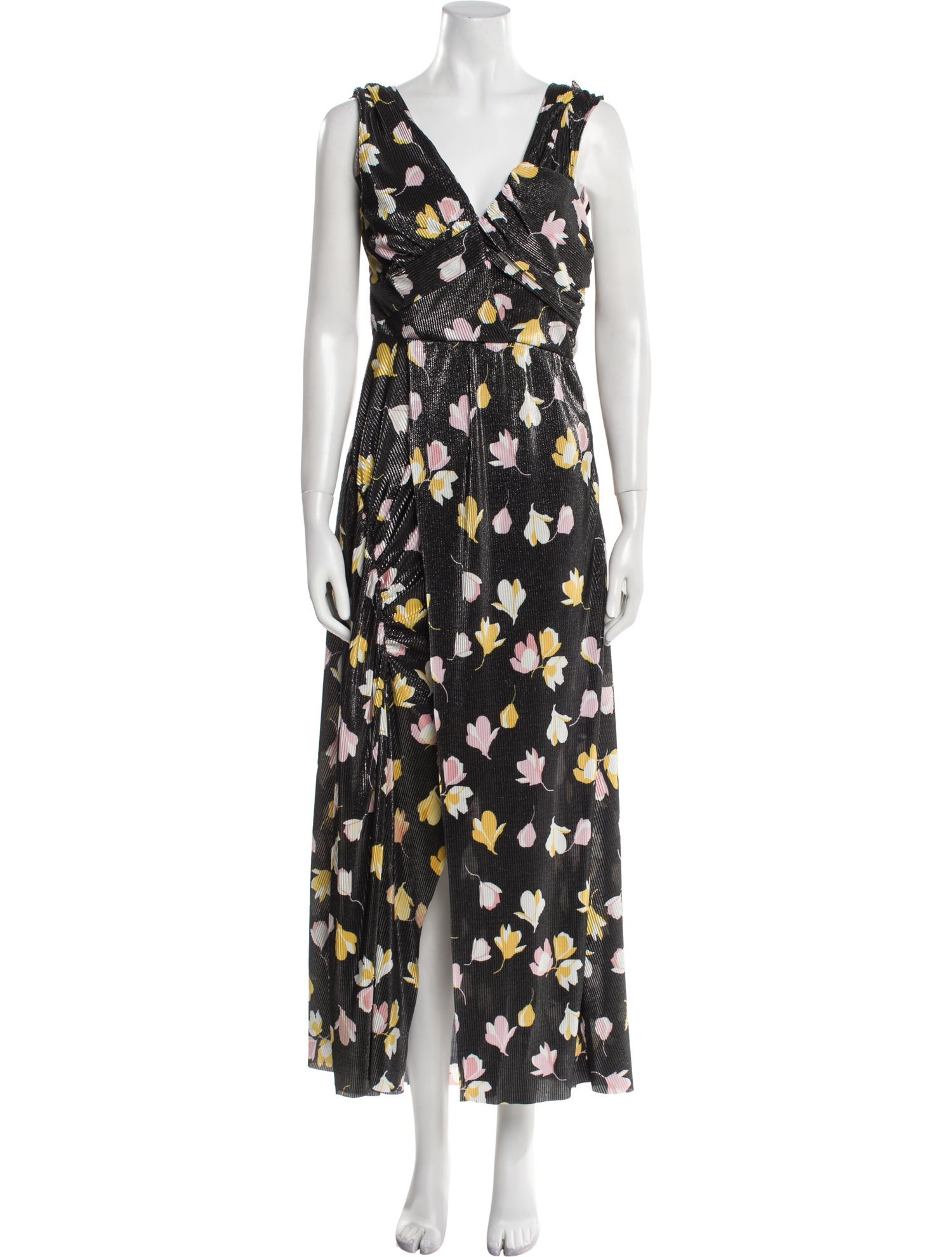 Self-Portrait Floral Print Long Dress