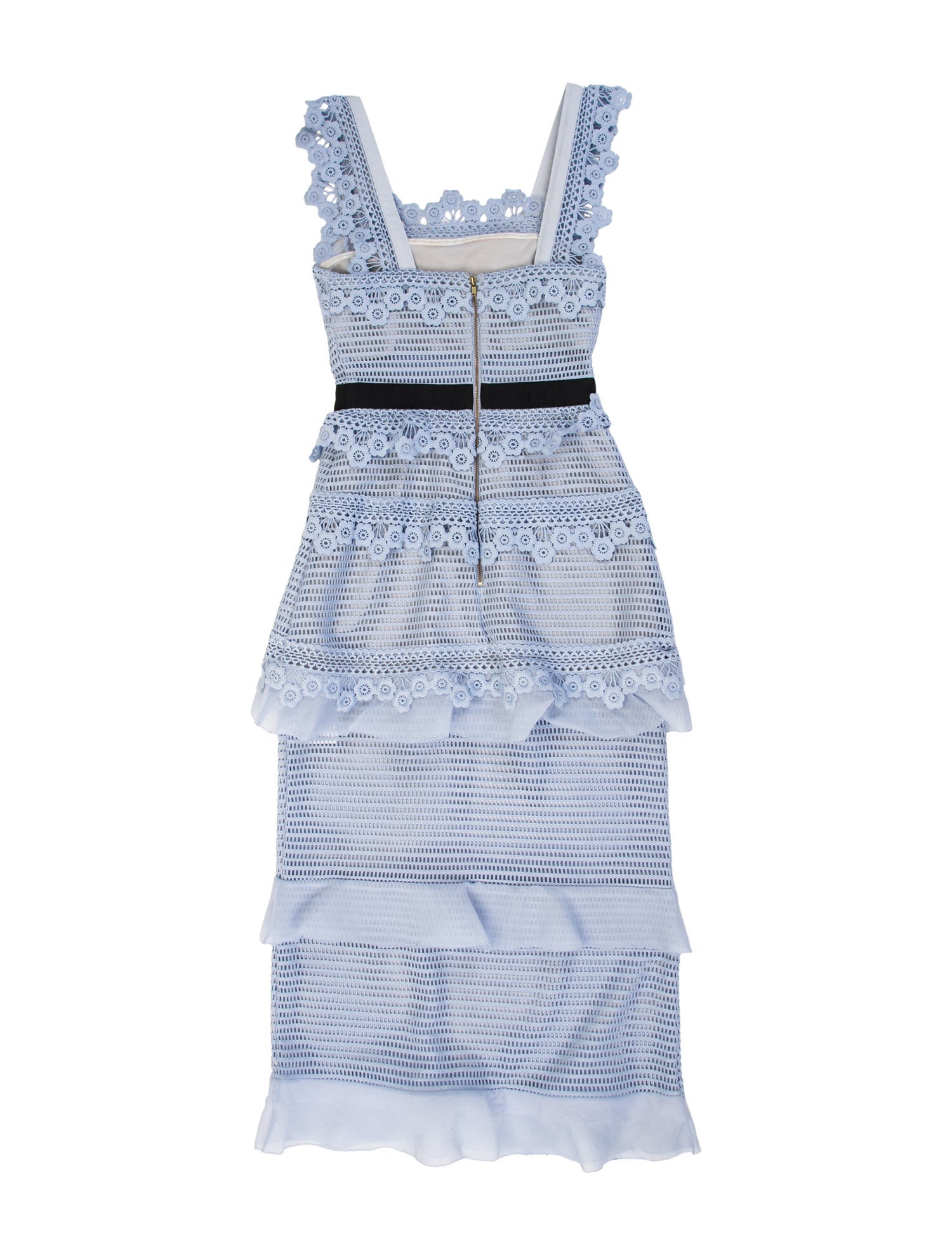 Self-Portrait Patterned Long Dress