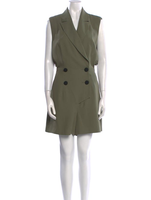 Self-Portrait V-Neck Romper