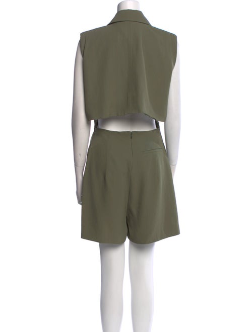 Self-Portrait V-Neck Romper