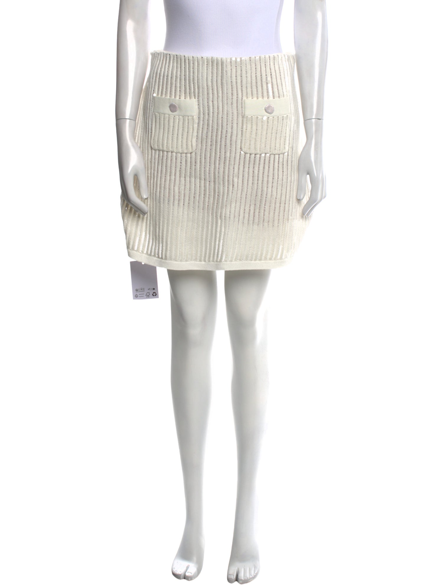 Self-Portrait Striped Mini Skirt w/ Tags