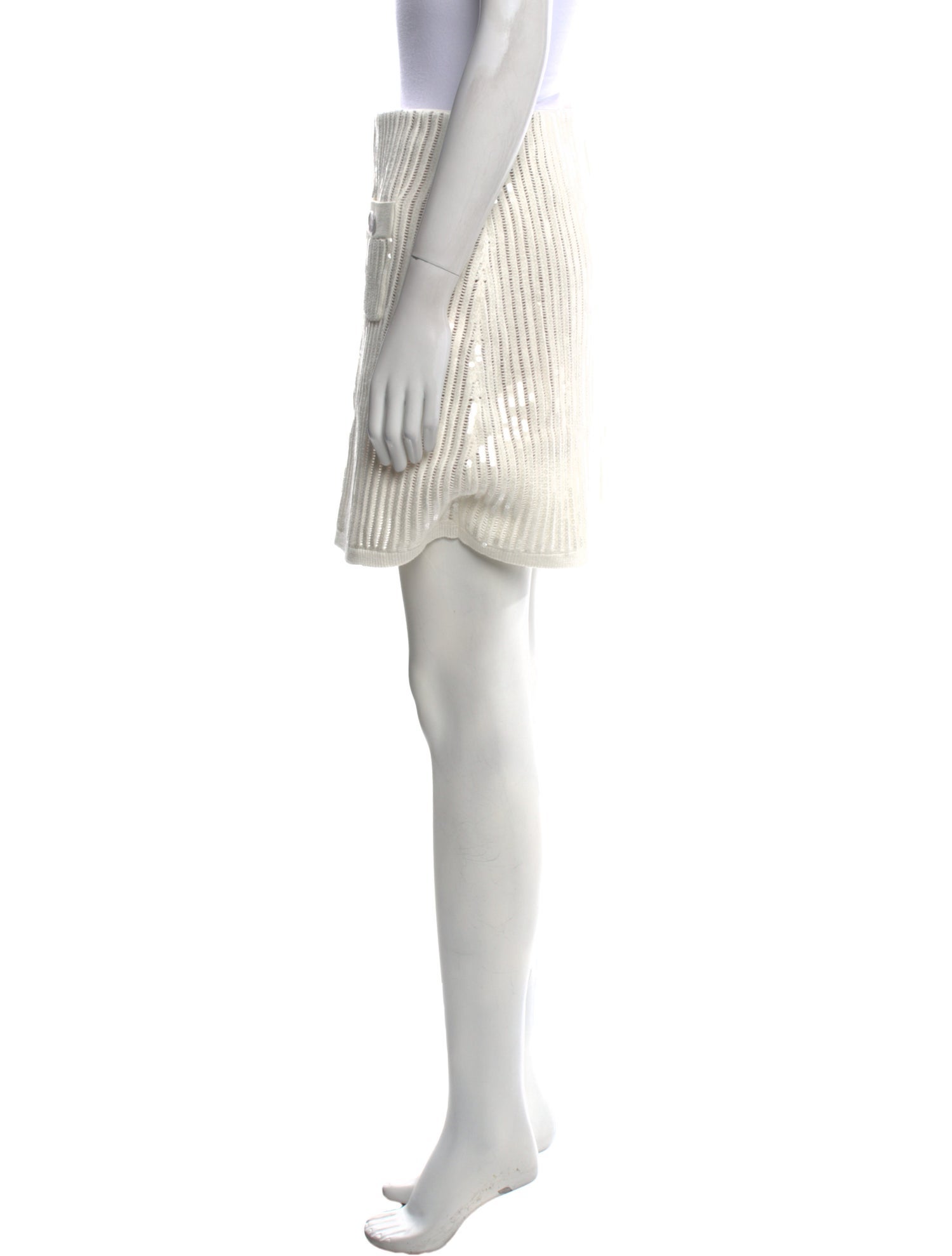 Self-Portrait Striped Mini Skirt w/ Tags