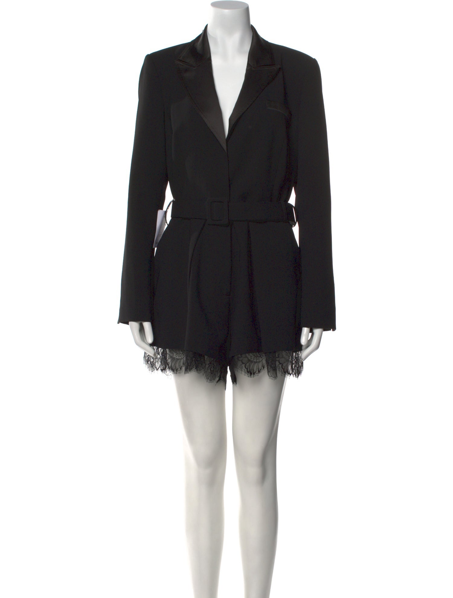 Self-Portrait V-Neck Romper