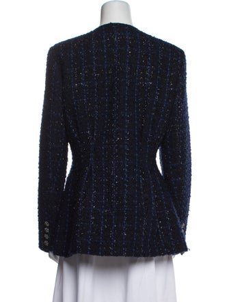 Self-Portrait Tweed Pattern Jacket