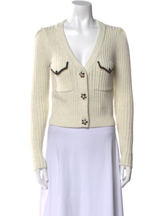 Self-Portrait V-Neck Sweater