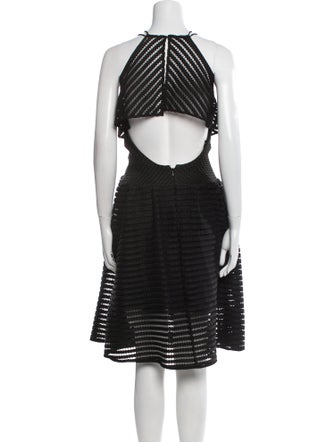 Self-Portrait Halterneck Midi Length Dress