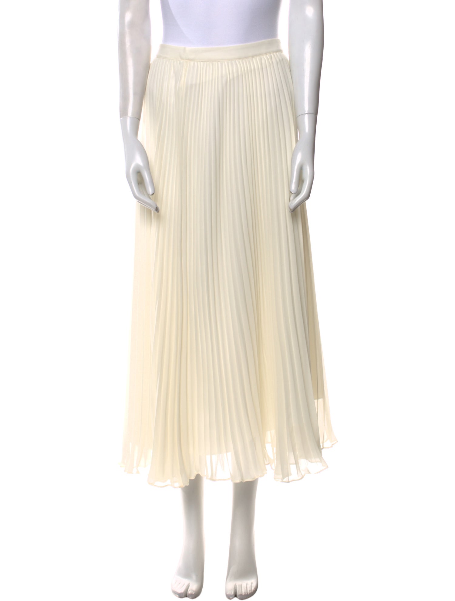 Self-Portrait Midi Length Skirt