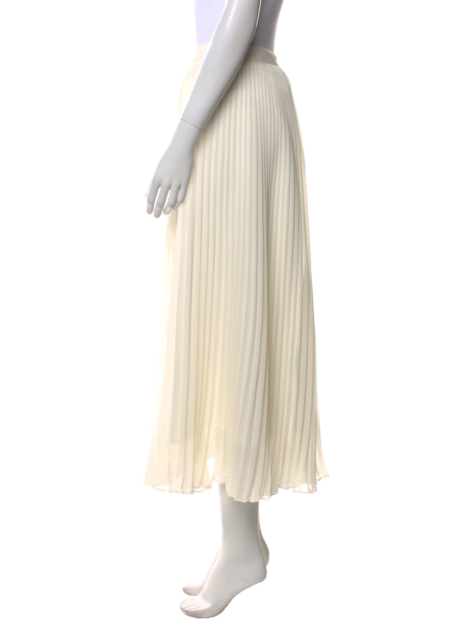 Self-Portrait Midi Length Skirt