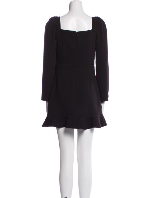 Self-Portrait Square Neckline Mini Dress