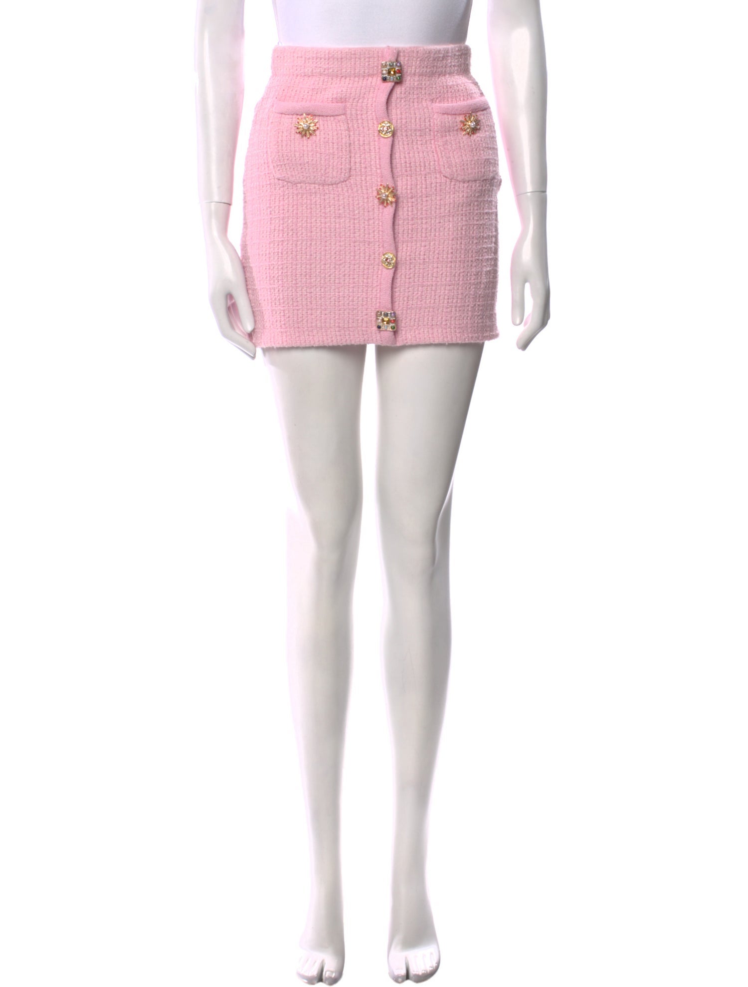 Self-Portrait Crystal Embellishments Mini Skirt w/ Tags