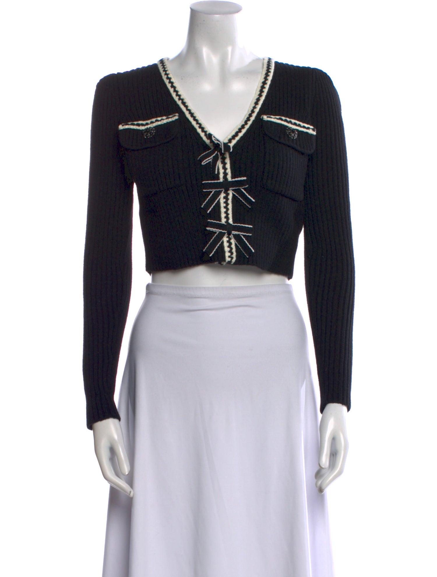 Self-Portrait V-Neck Sweater