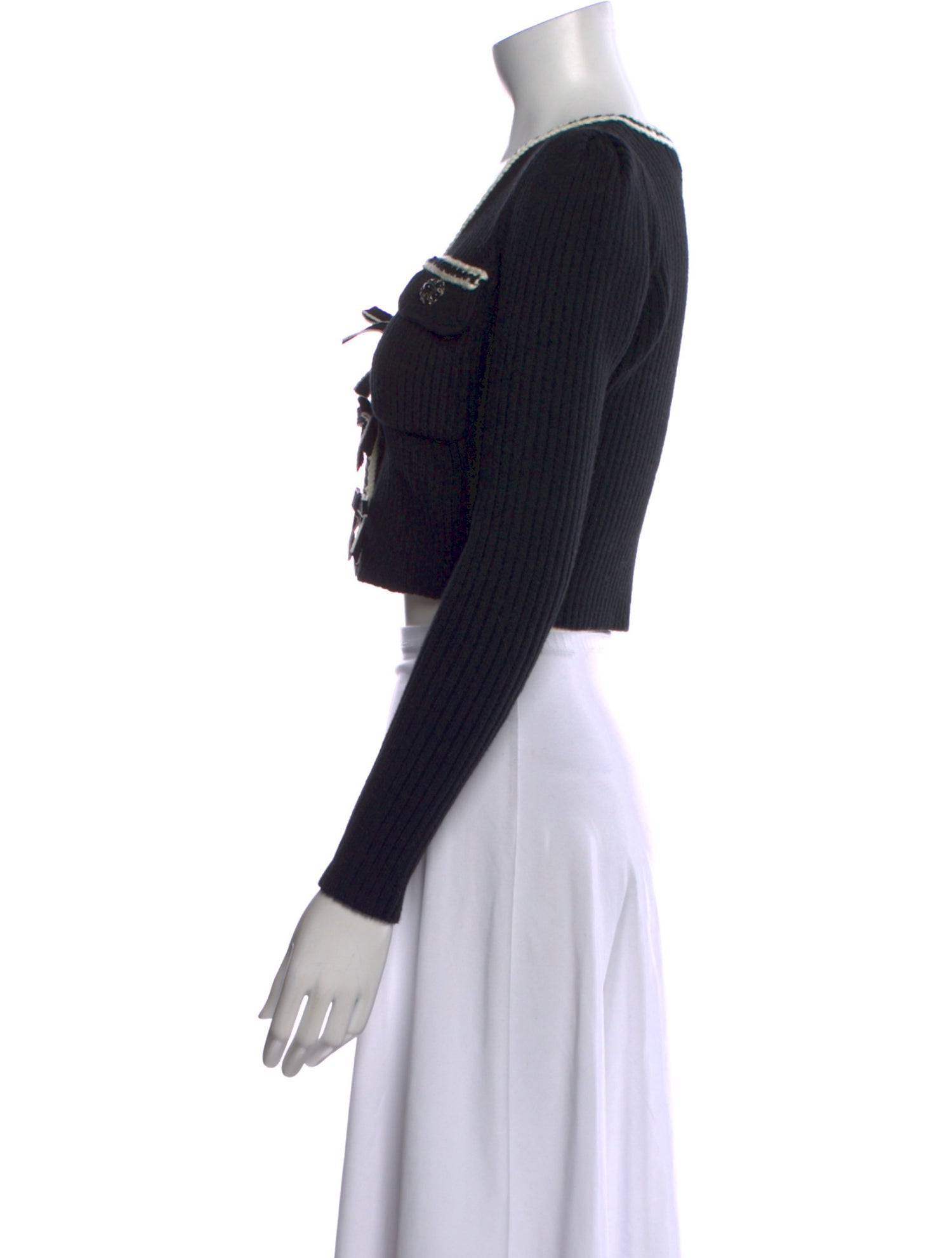 Self-Portrait V-Neck Sweater