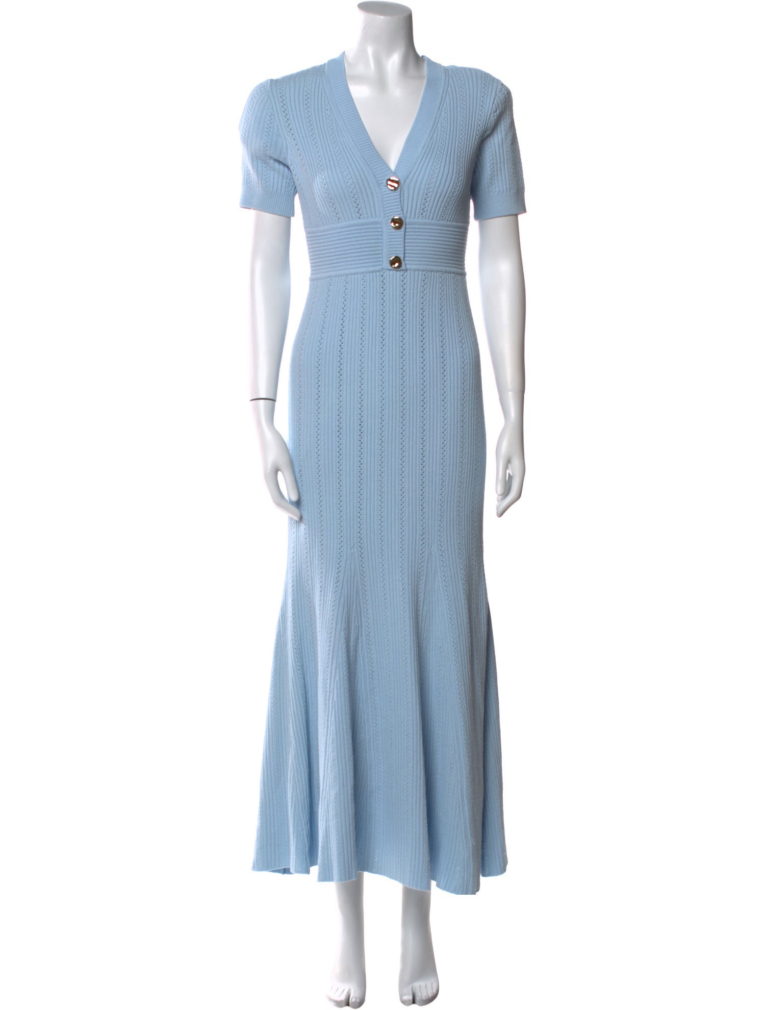 Self-Portrait V-Neck Long Dress w/ Tags