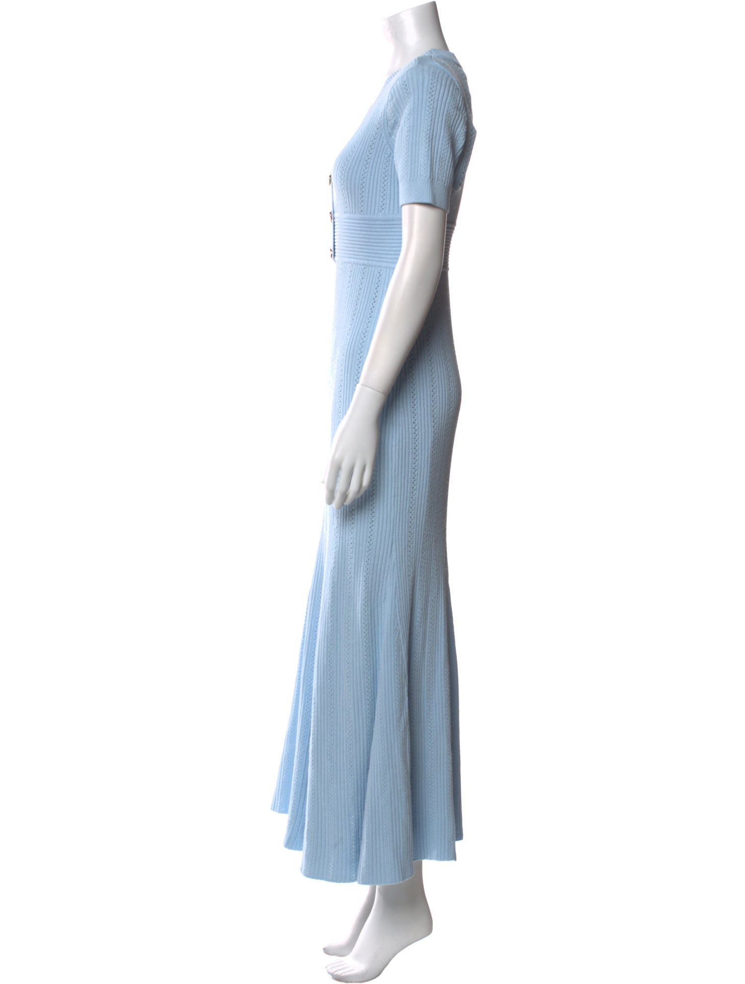 Self-Portrait V-Neck Long Dress w/ Tags