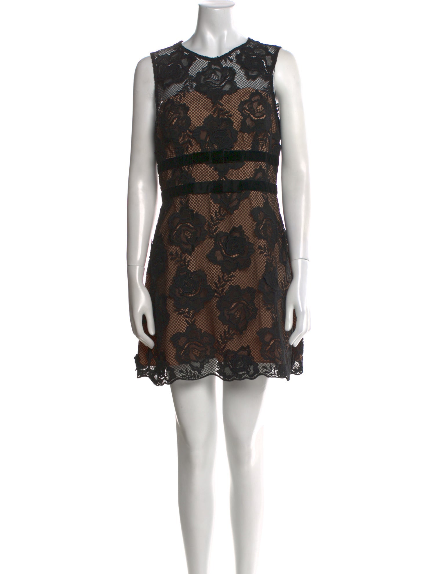 Self-Portrait Lace Pattern Mini Dress w/ Tags