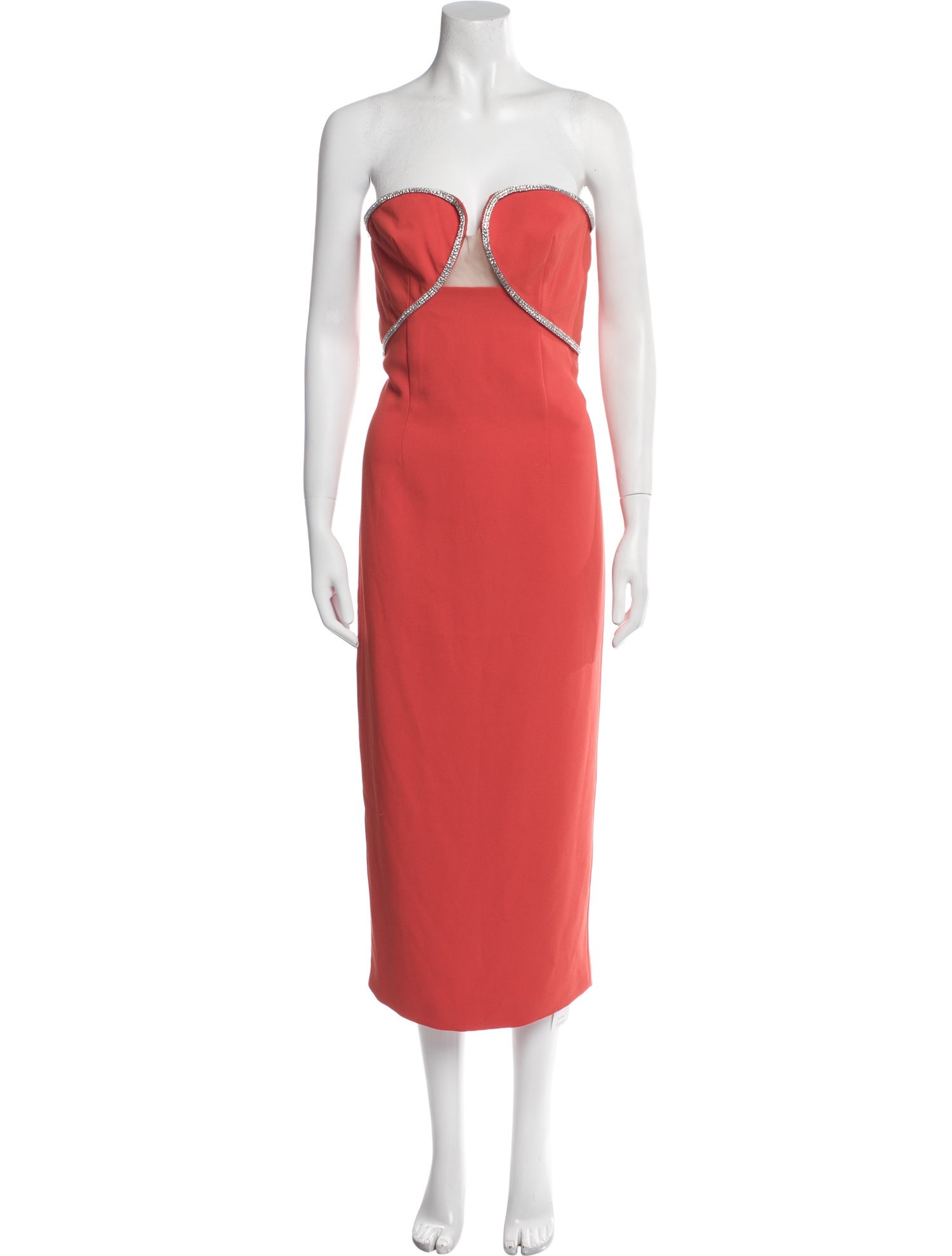 Self-Portrait Strapless Knee-Length Dress w/ Tags