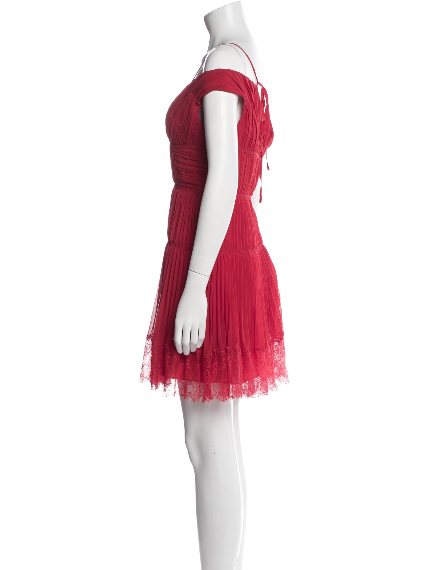 Self-Portrait V-Neck Mini Dress w/ Tags