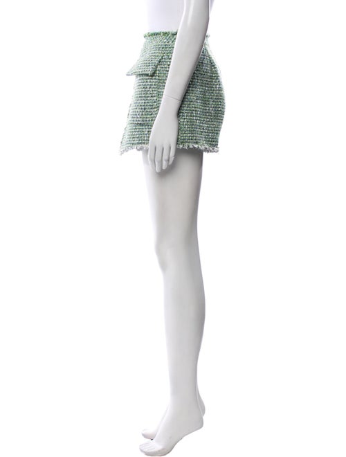 Self-Portrait Printed Mini Shorts