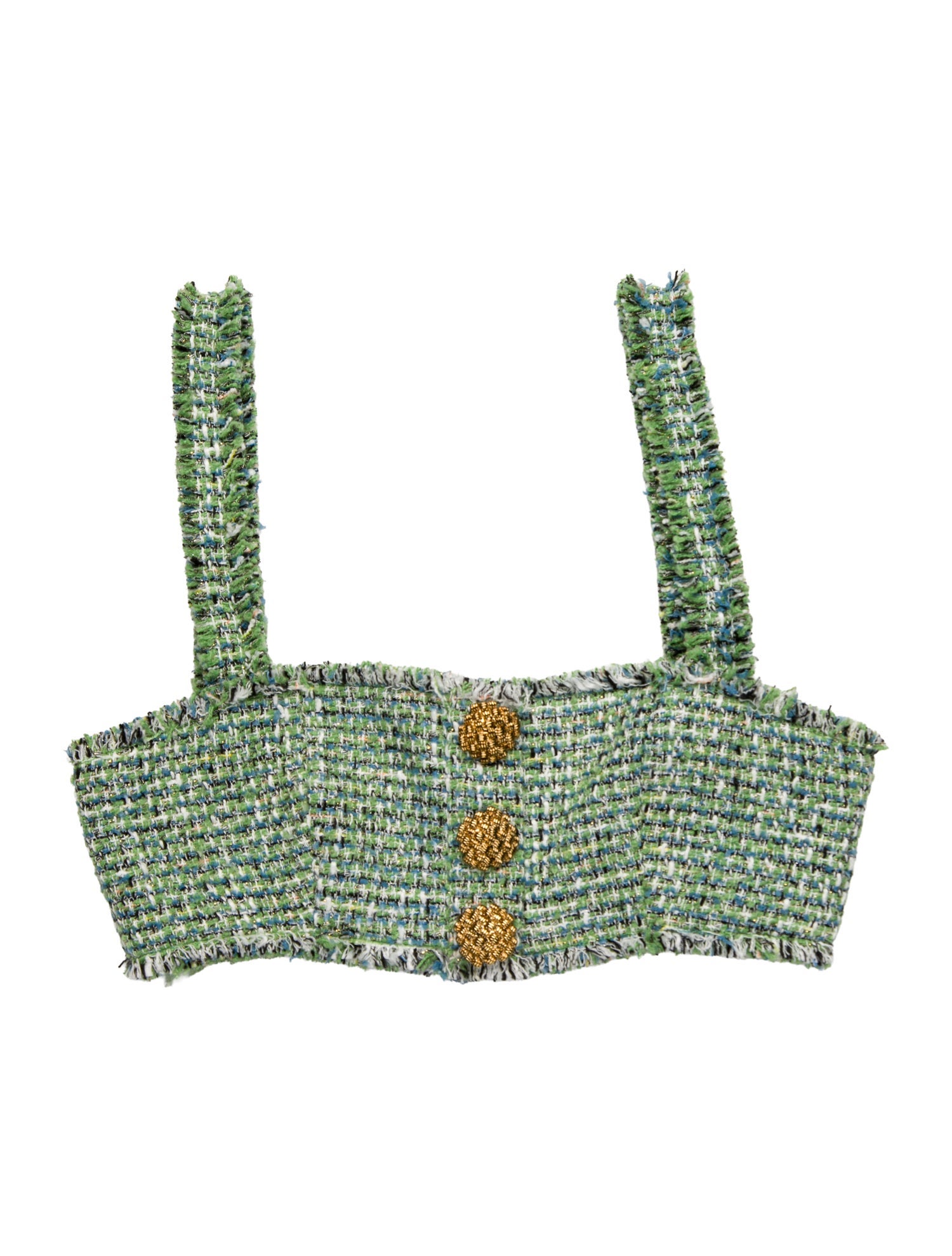 Self-Portrait Floral Print Square Neckline Crop Top