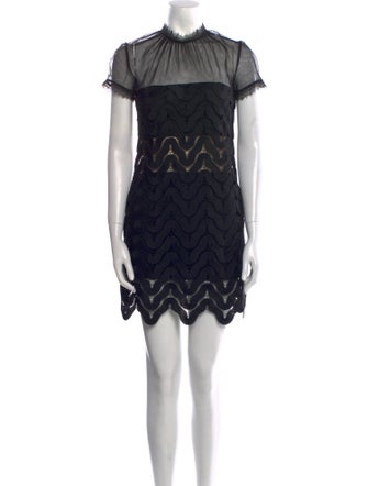 Self-Portrait Evie Shift Mini Dress