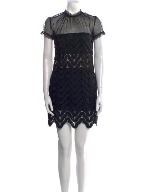 Self-Portrait Evie Shift Mini Dress