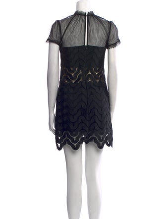 Self-Portrait Evie Shift Mini Dress