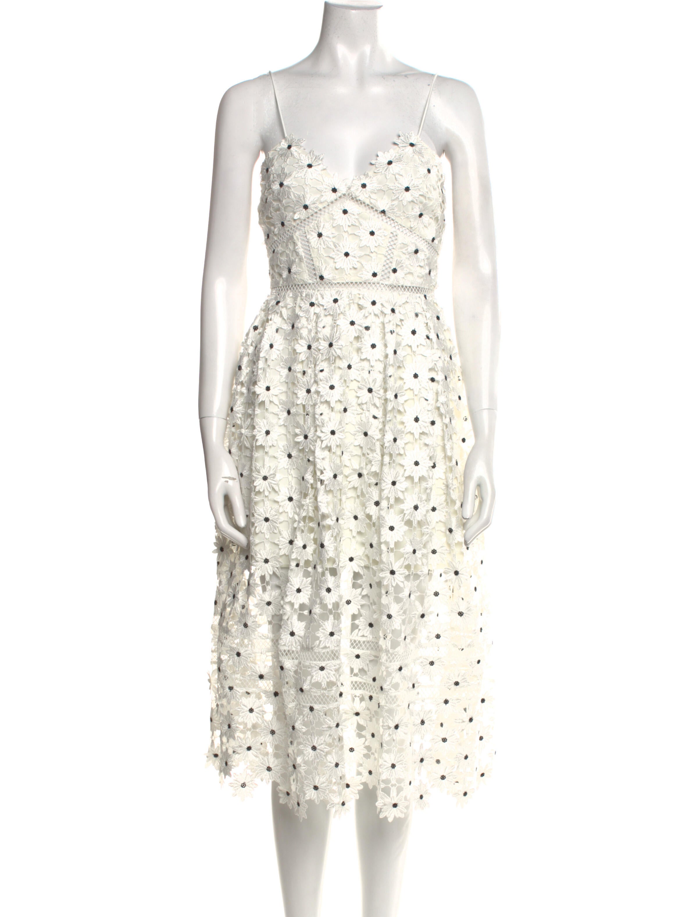 Self-Portrait 2021 Midi Length Dress