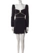Self-Portrait Square Neckline Mini Dress