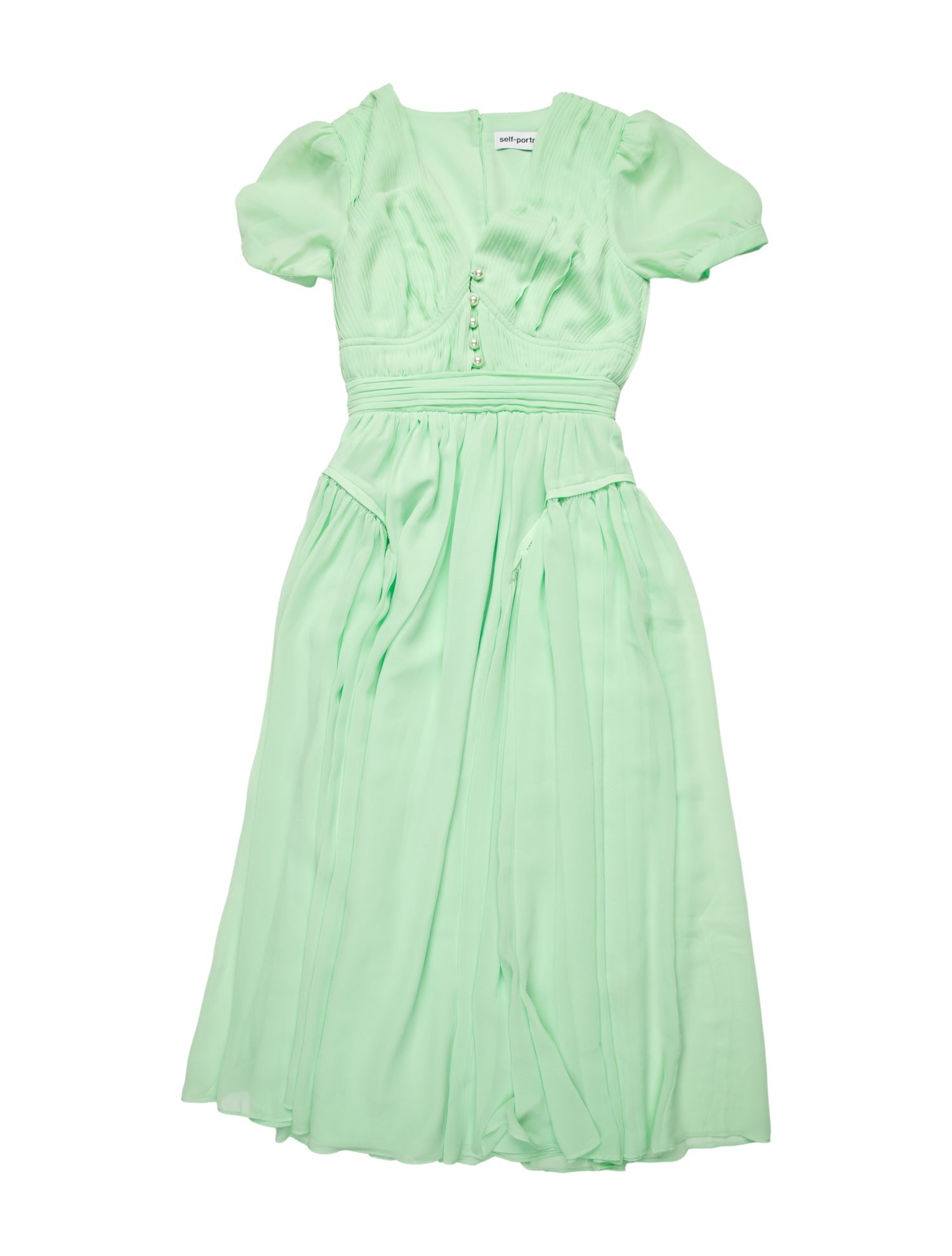 Self-Portrait V-Neck Long Dress w/ Tags