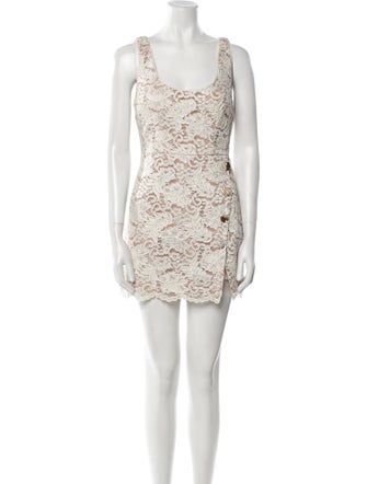 Self-Portrait Lace Mini Dress