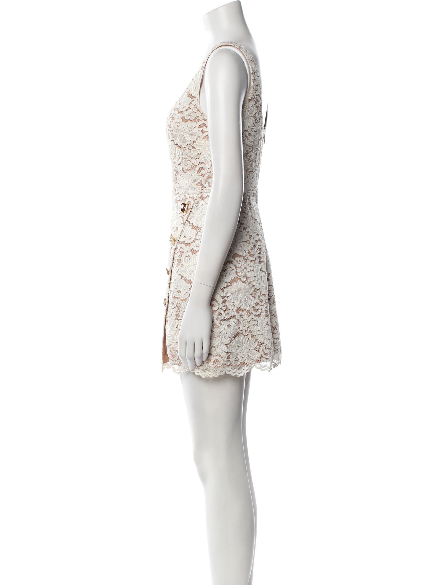 Self-Portrait Lace Mini Dress