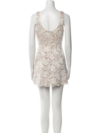 Self-Portrait Lace Mini Dress