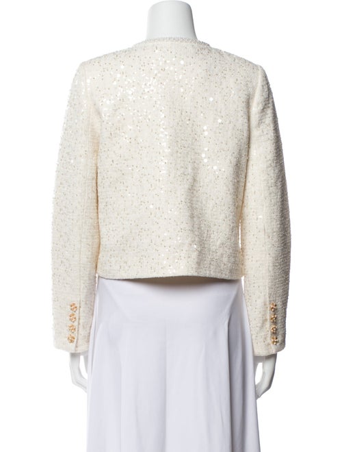 Self-Portrait Tweed Pattern Evening Jacket