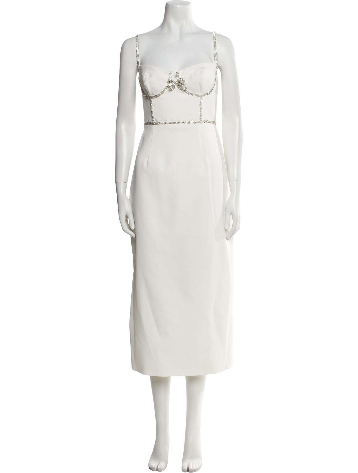 Self-Portrait Square Neckline Long Dress w/ Tags