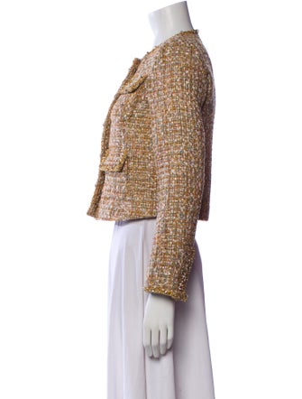 Self-Portrait Tweed Pattern Evening Jacket