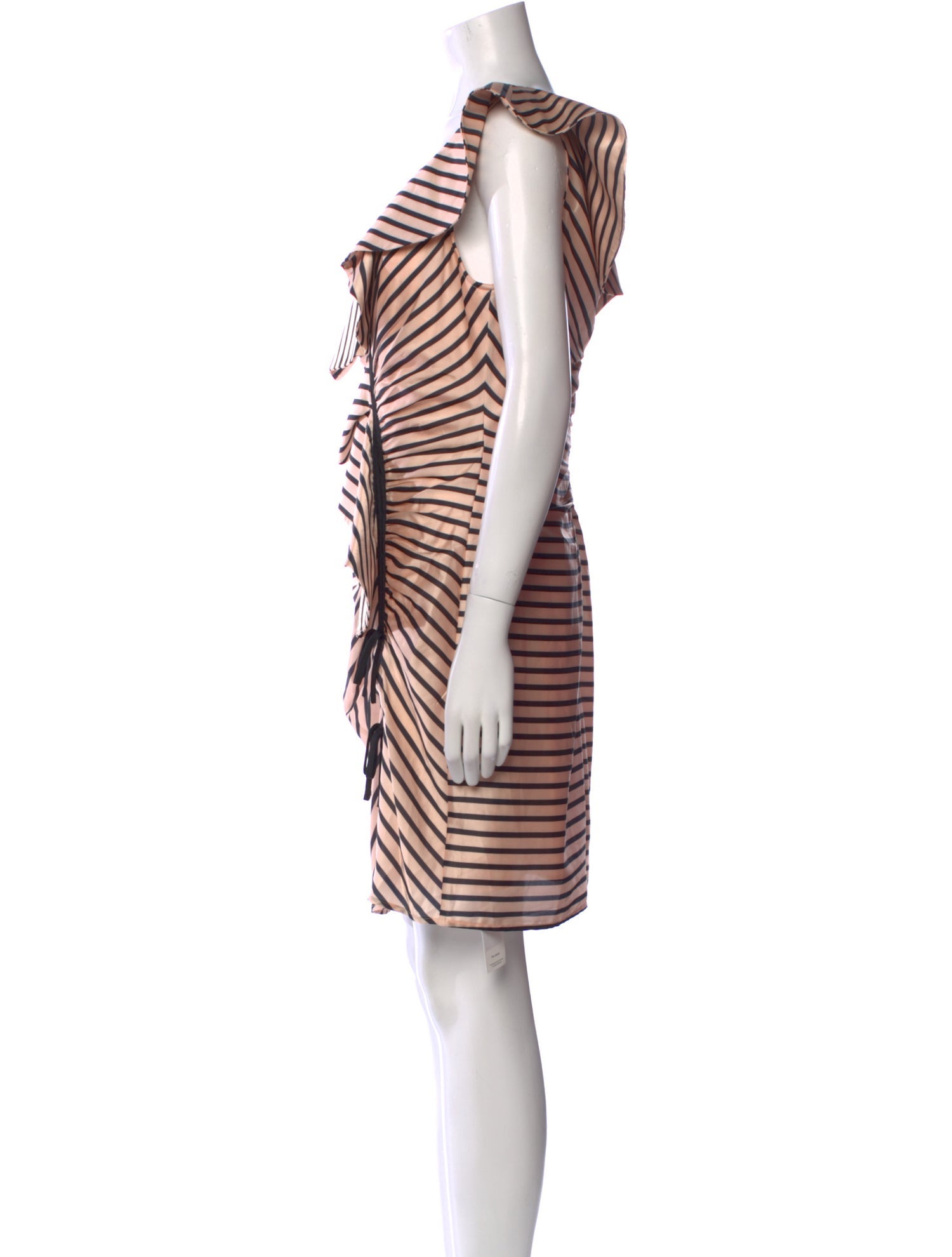 Self-Portrait Striped Mini Dress